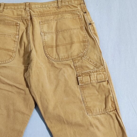 Dickies Carpenter pants men's sz W34/L31 desert brown colour heavy duties canvas - Picture 9 of 16